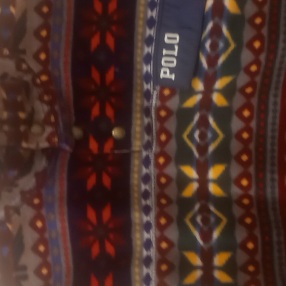 Polo Ralph Lauren Girls Long Sleeves Fair Isle Fleece Pullover NWT 5 & 8/10 - Picture 3 of 7